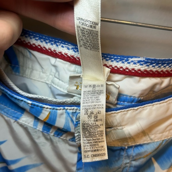Vintage Diesel Industry palm leaves swim shorts - Picture 9 of 16